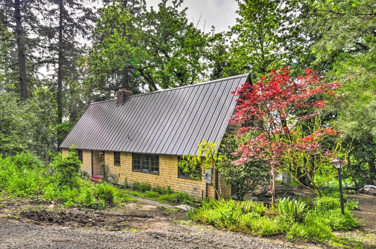 Peaceful And Elegant Cottage With Riverside View Oregon City Zewnętrze zdjęcie